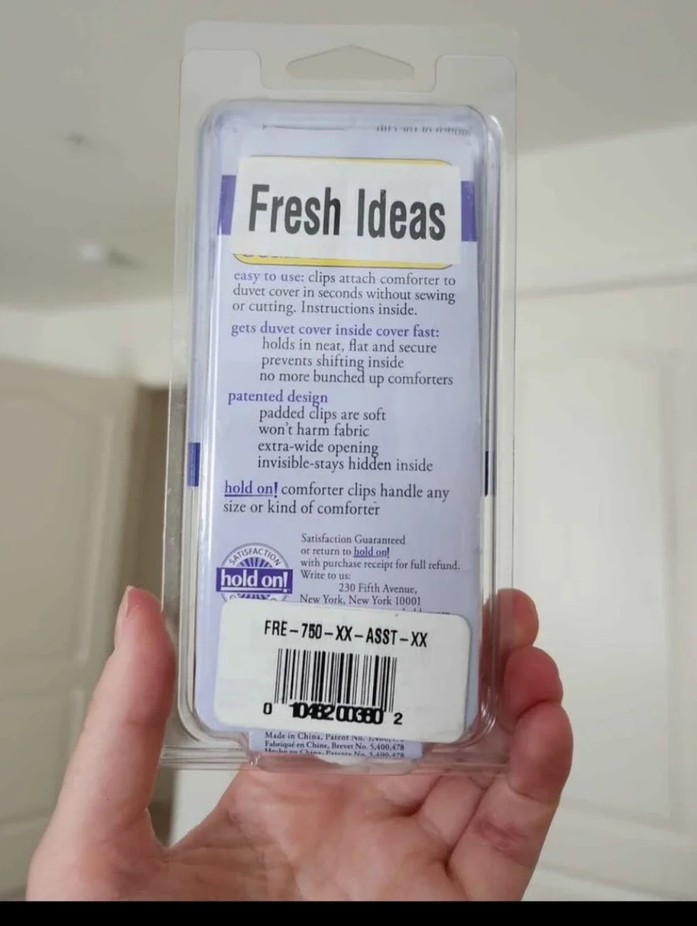 Comforter/Duvet Clips